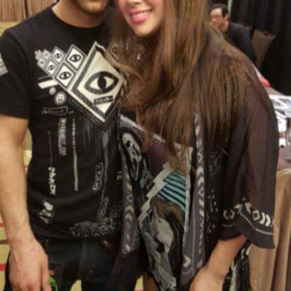 Xhilaration OS Black & White Fringe Boho Open Kimono Top - Picture 5 of 5